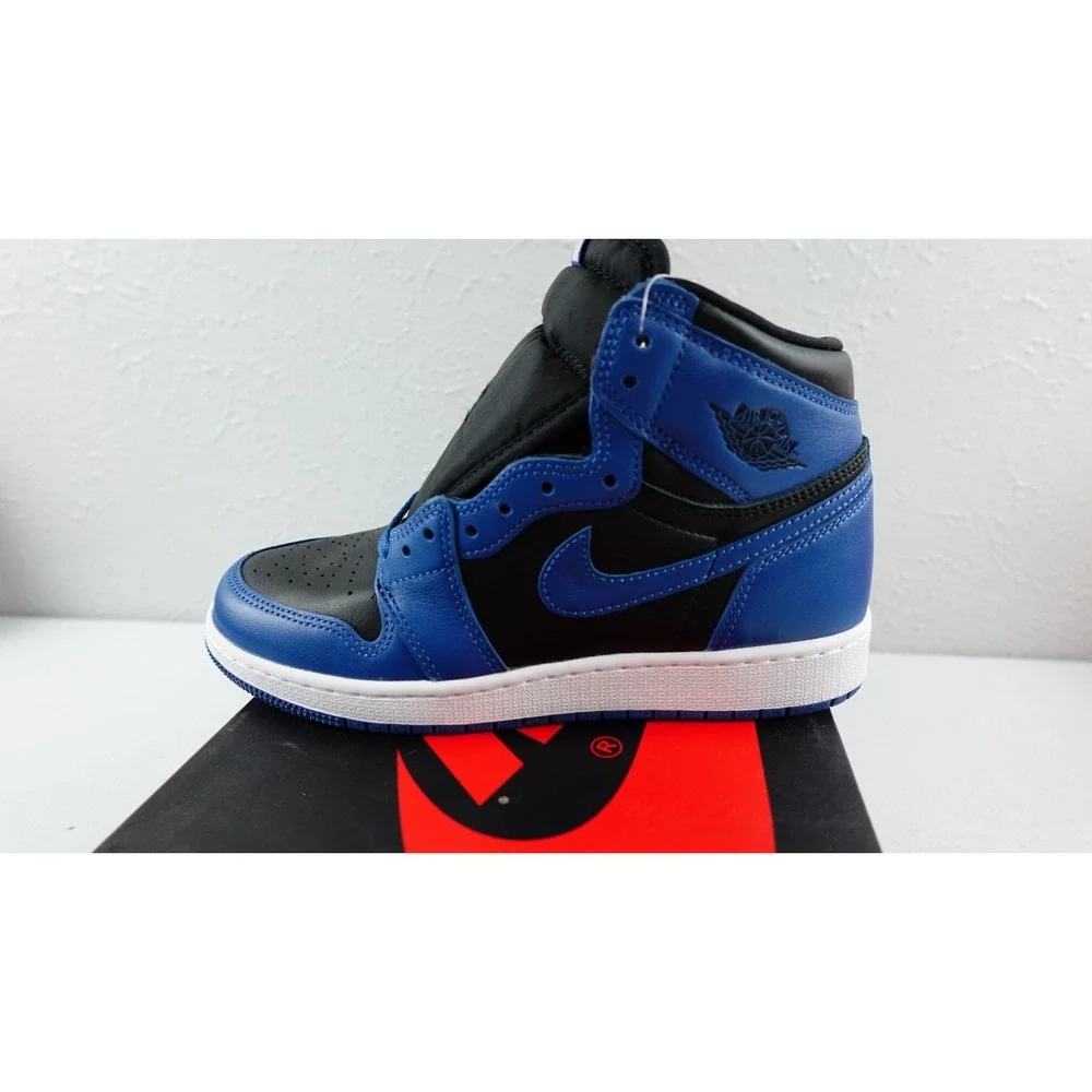 AIR JORDAN 1 RETRO HIGH OG DARK MARINA BLUE (GS) YOUTH SIZE 6 NEW 575441-404‎